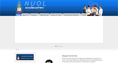 Desktop Screenshot of fe-nuol.edu.la